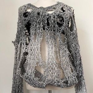 Distressed Grunge Sweater